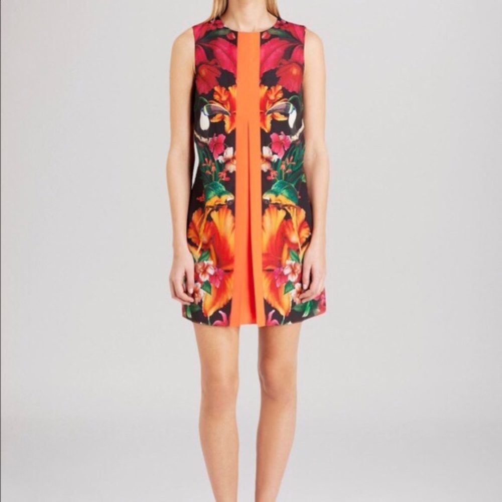 Ted Baker Toucan Print Sheath Dress